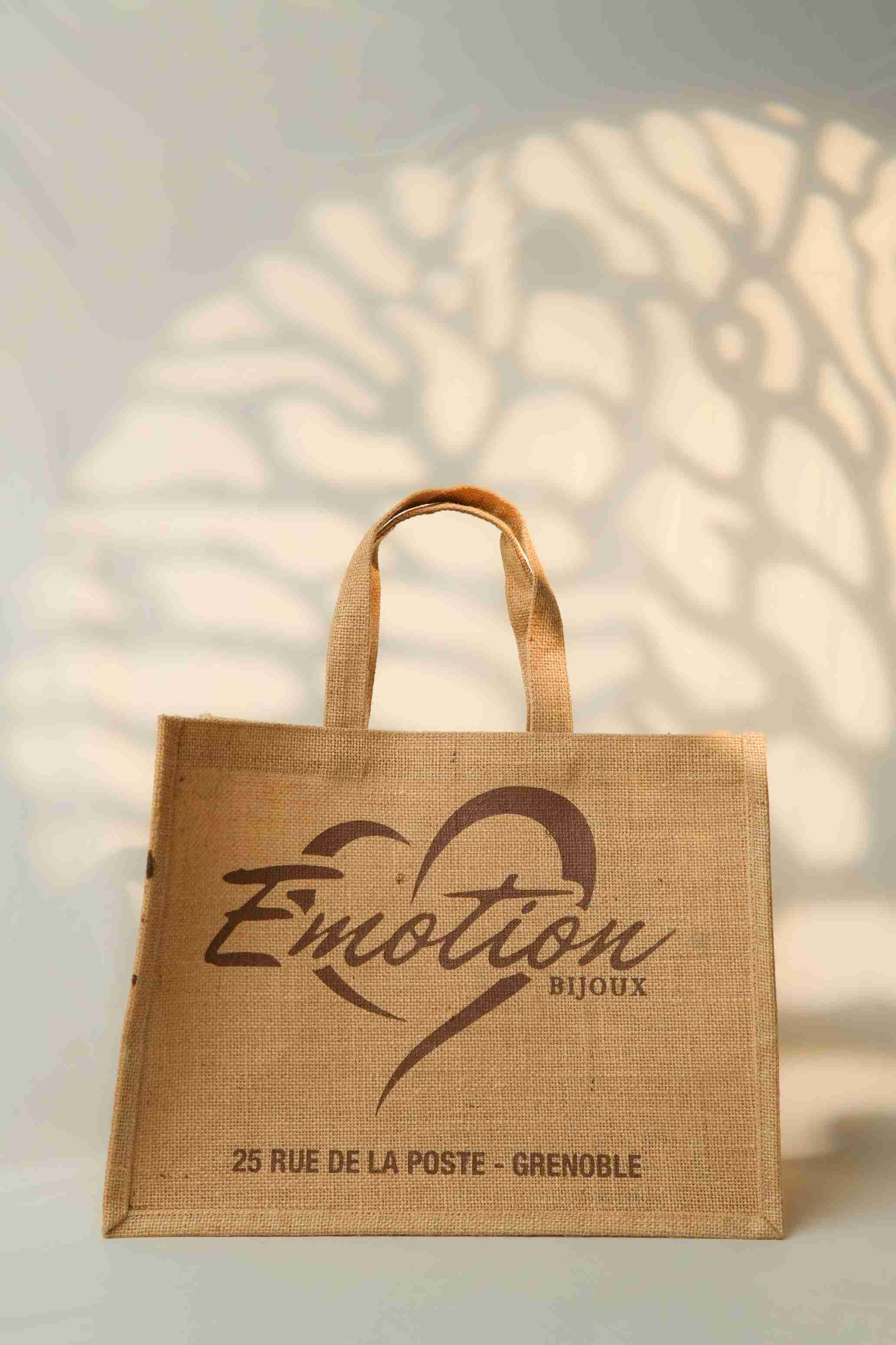 Printed Natural Jute Bag ( Promotional)