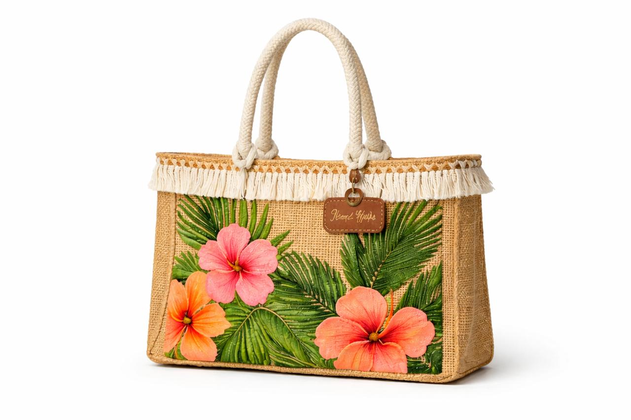 Tropical Bloom Carryall