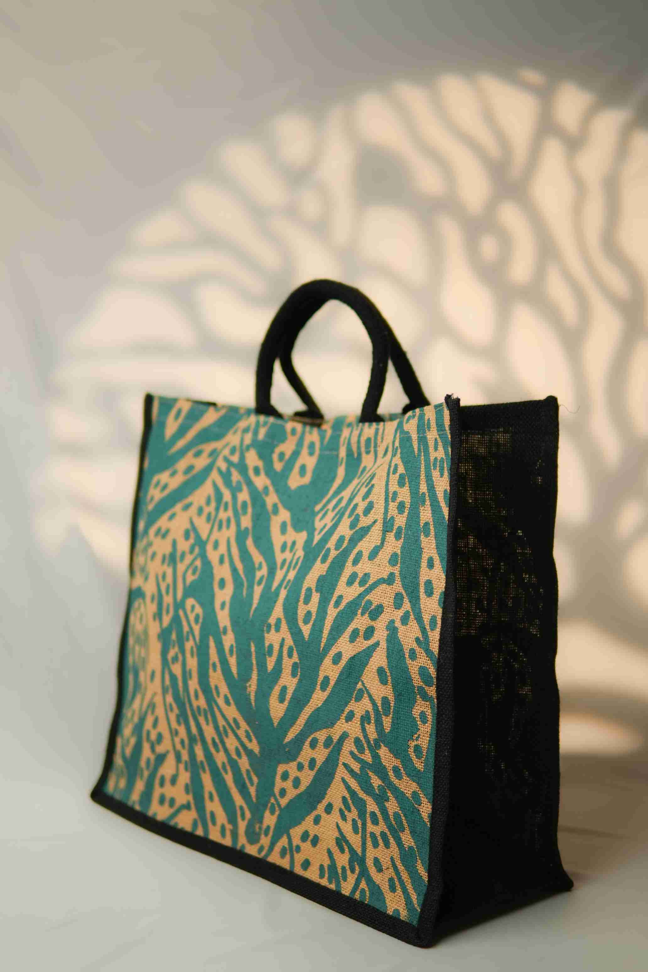 Printed design Jute Bag