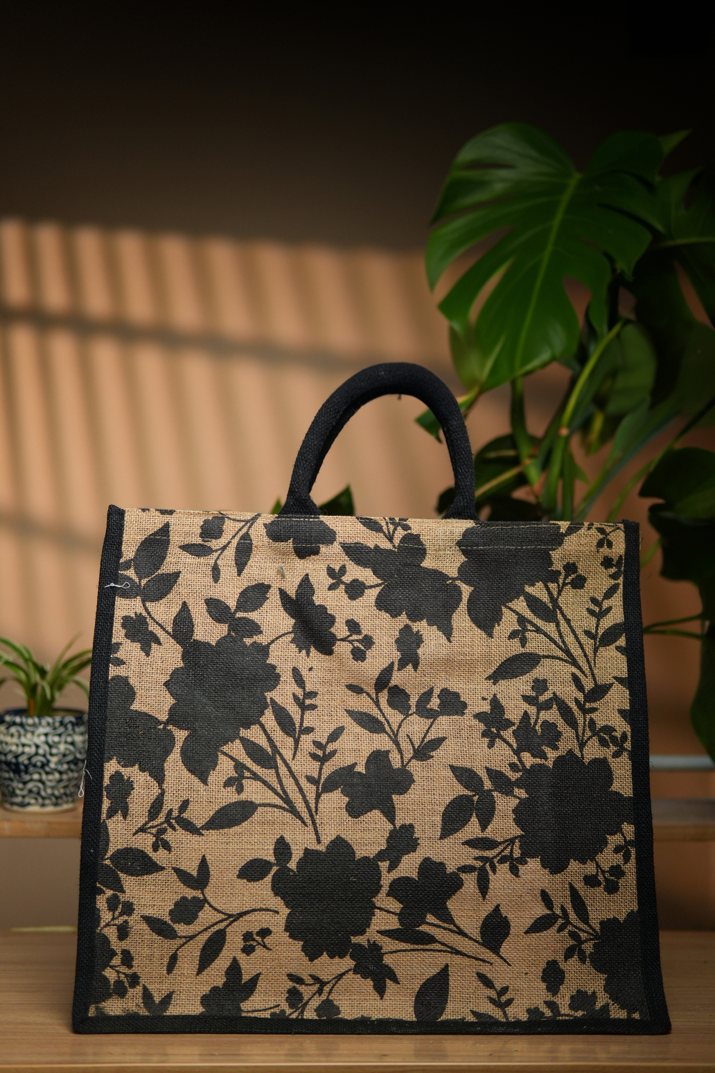 Printed design Jute Bag